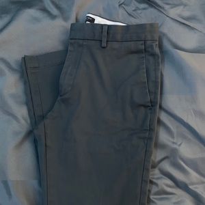 Banana Republic Aiden Slim Fit Charcoal Chinos